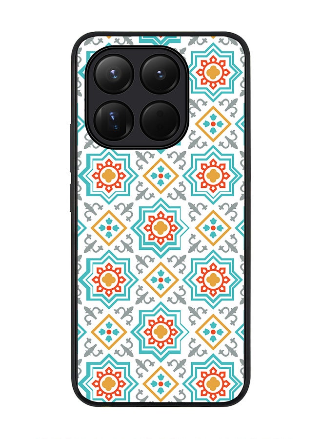 For Xiaomi 15T Case,Slim fit Camera Protection, Shockproof Thin Phone cover  - Moroccan Mosaic